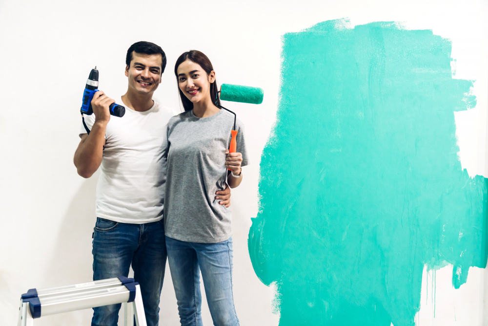 Pintura de parede - Socorra-me Maridos de Aluguel