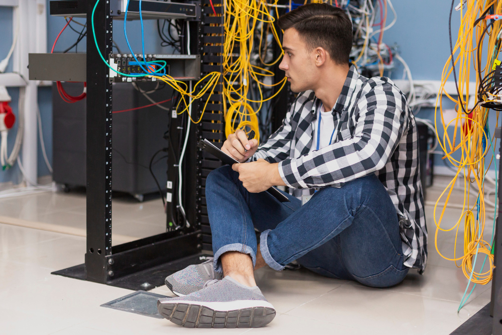 Cabeamento de internet residencial - Socorra-me Maridos de Aluguel Unihands